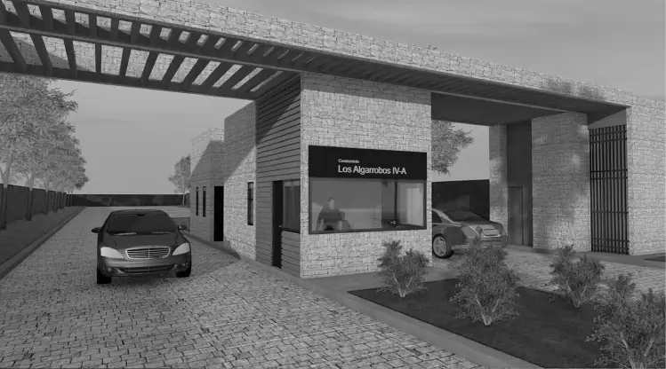 Portico para Condominio