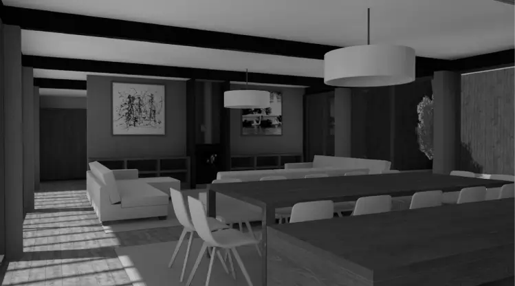 Remodelación interior Casa Lira.